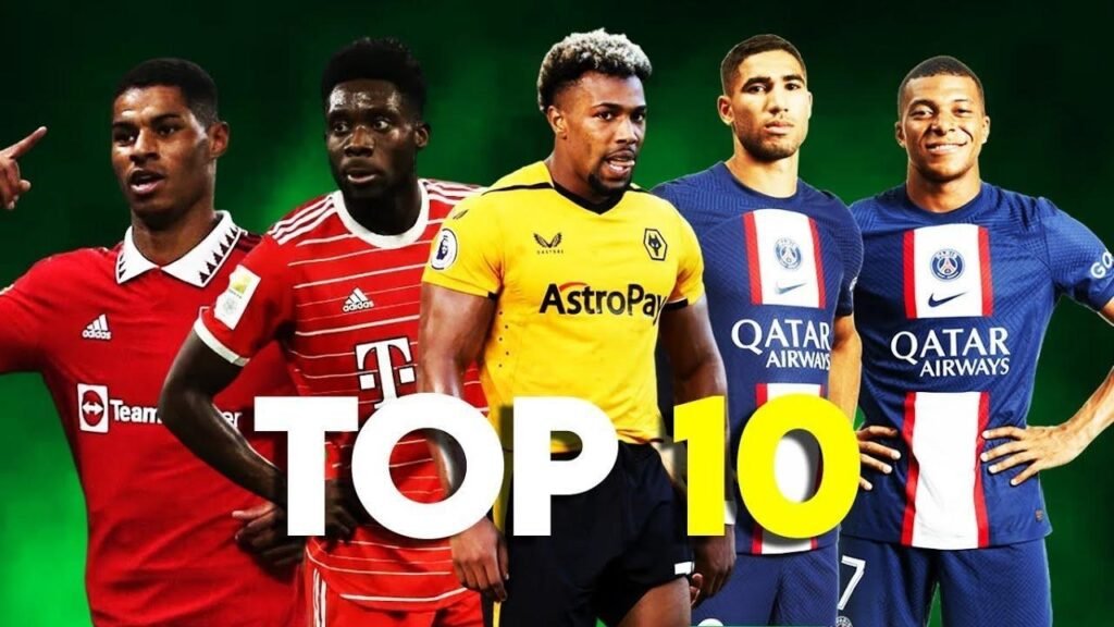 Top 10 Fastest Football Players In The World Latest 2023 - Nextxpressnews